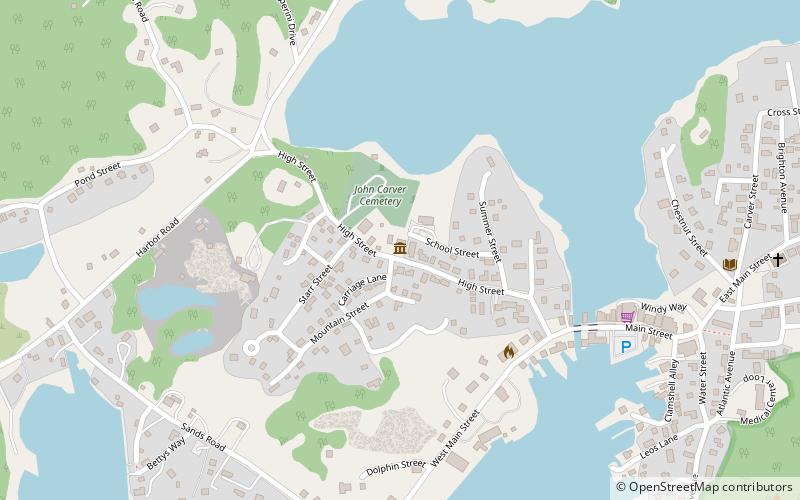 Vinalhaven Historical Society Museum location map
