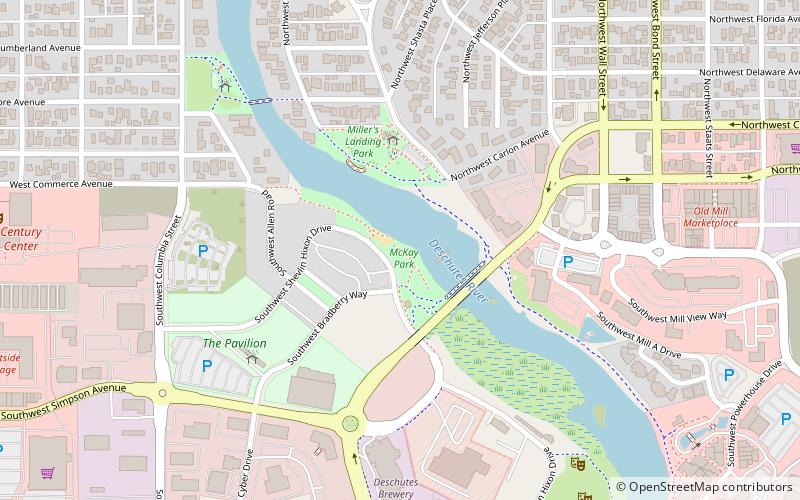 mckay park bend location map