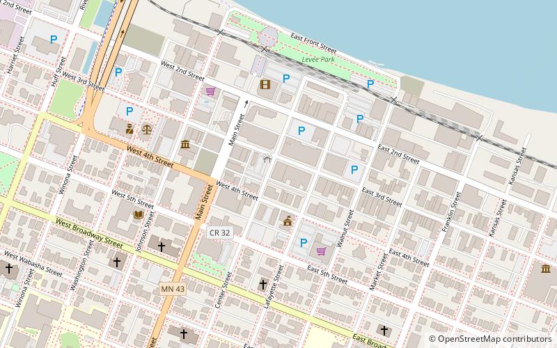 Choate Department Store location map