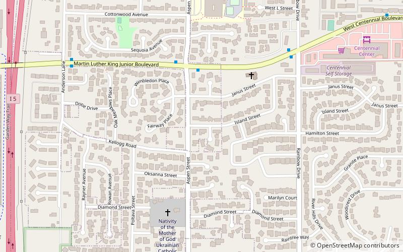 Robert E. Campbell House location map