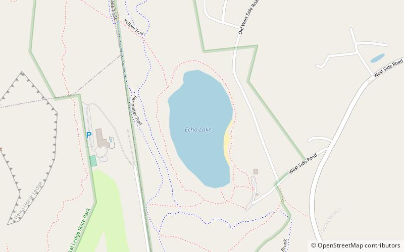 Echo Lake location map