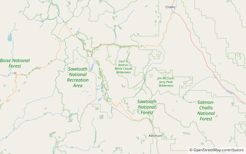 Blackmon Peak location map