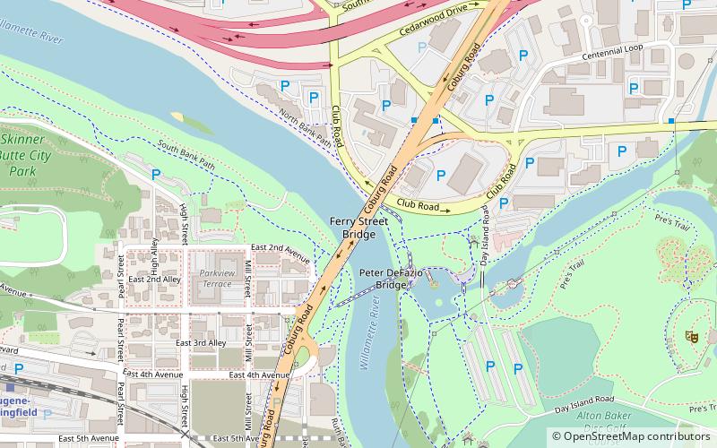 Ferry Street Bridge location map
