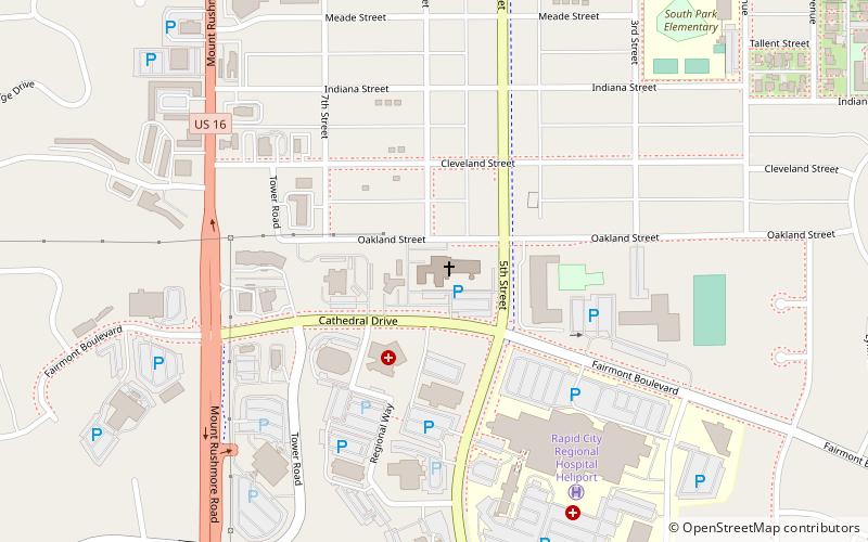 Cathedral of Our Lady of Perpetual Help location map