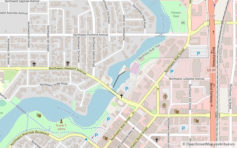 Mirror Pond location map