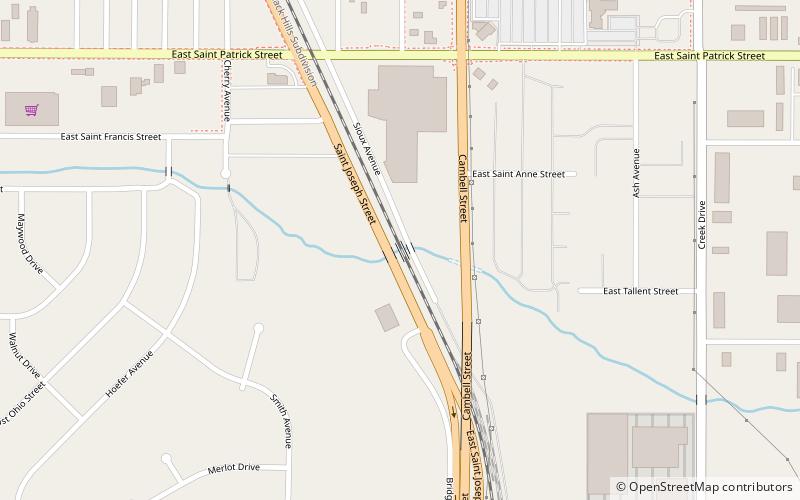 sioux avenue rapid city location map