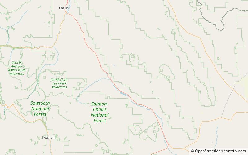 Donaldson Peak location map