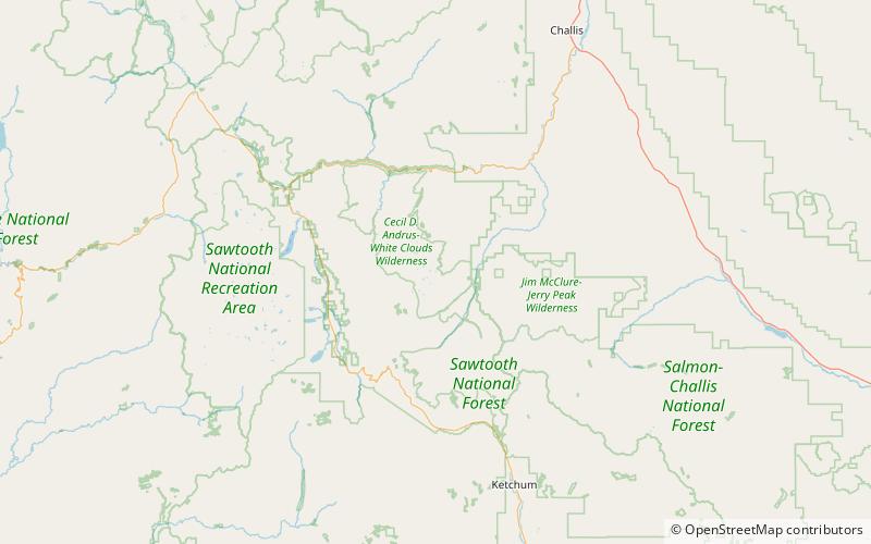 Hatchet Lake location map