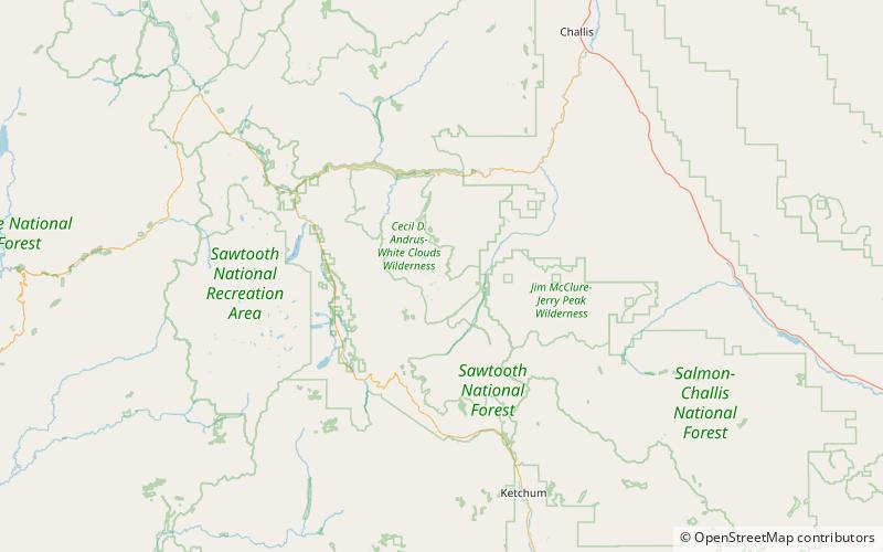 Shelf Lake location map