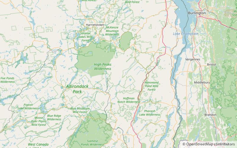 Allen Mountain location map