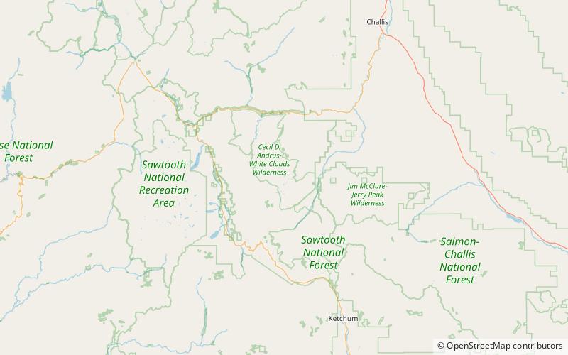 Scoop Lake location map