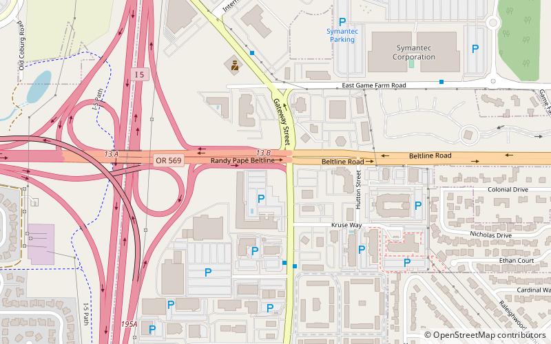 flame eugene location map