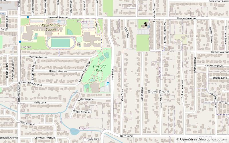 River Road Park & Recreation District location map