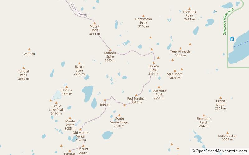Braxon Lake location map