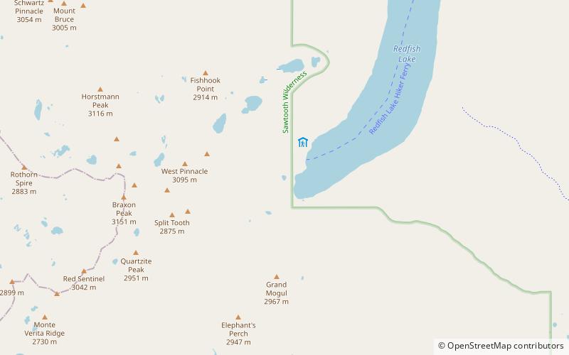 Lily Lake location map