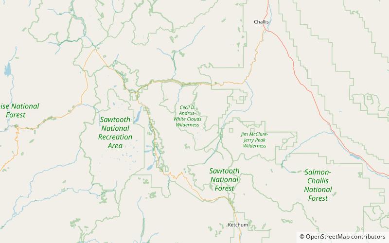 Cove Lake location map