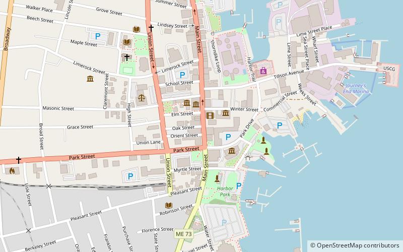 Strand Theatre location map