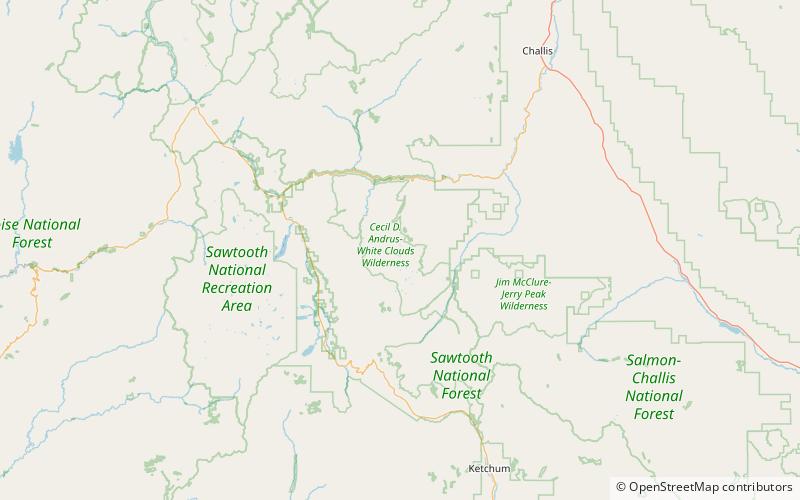 Sheep Lake location map