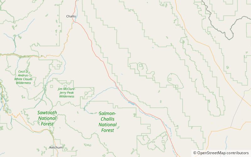 Merriam Lake location map