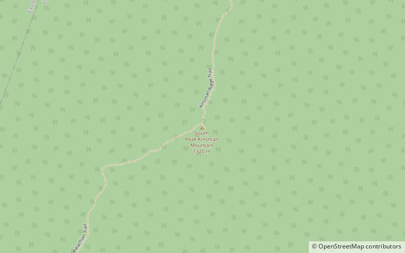 Kinsman Mountain location map