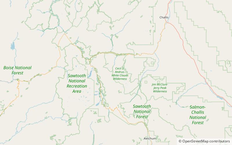 Watson Peak location map