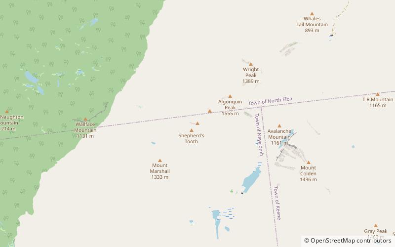 Iroquois Peak location map