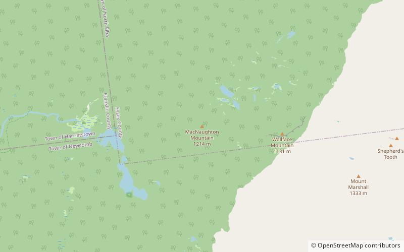 MacNaughton Mountain location map