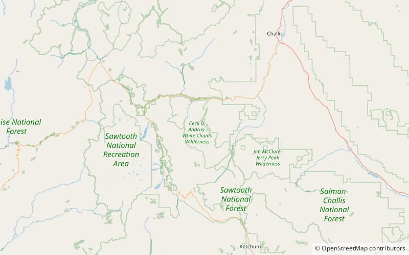 Crater Lake location map