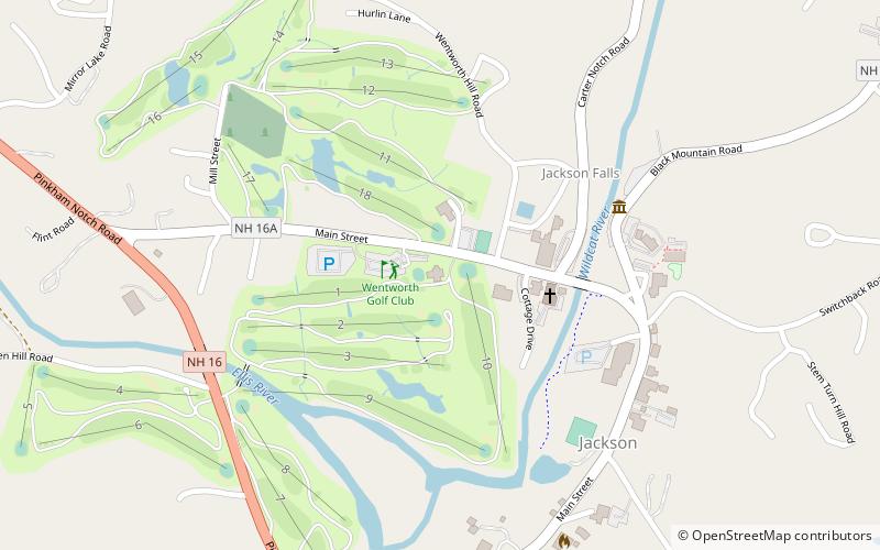 Jackson Ski Touring location map