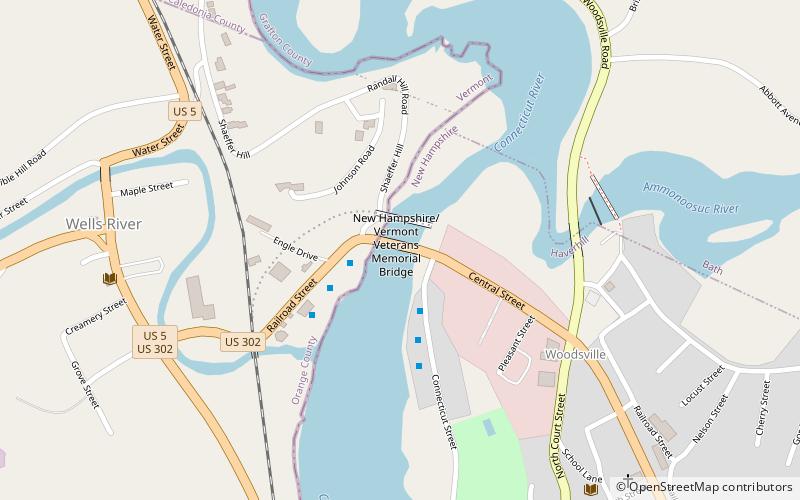Ranger Bridge location map