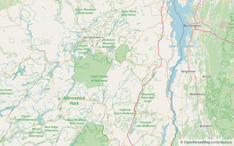 Phelps Mountain location map