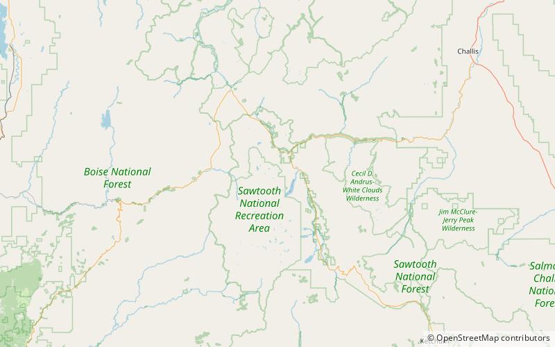 Marshall Lake location map