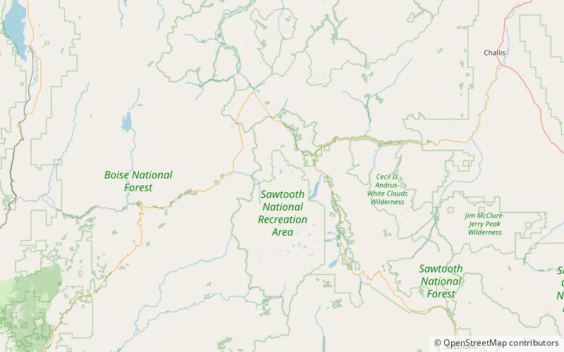 Mount Regan location map