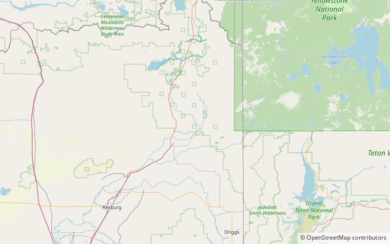 Chutes Lower Mesa location map