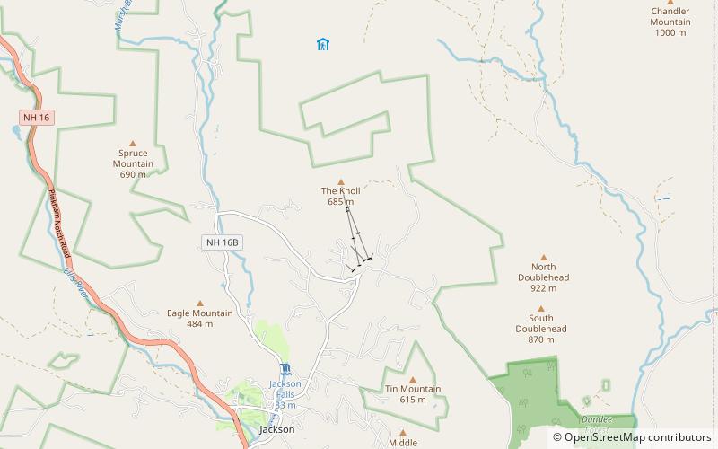 Black Mountain Ski Area location map