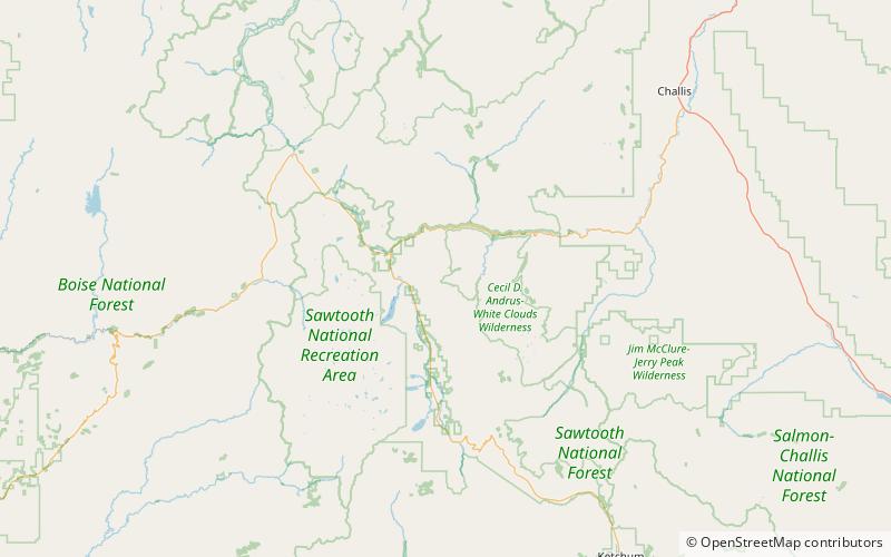 Garland Lakes location map