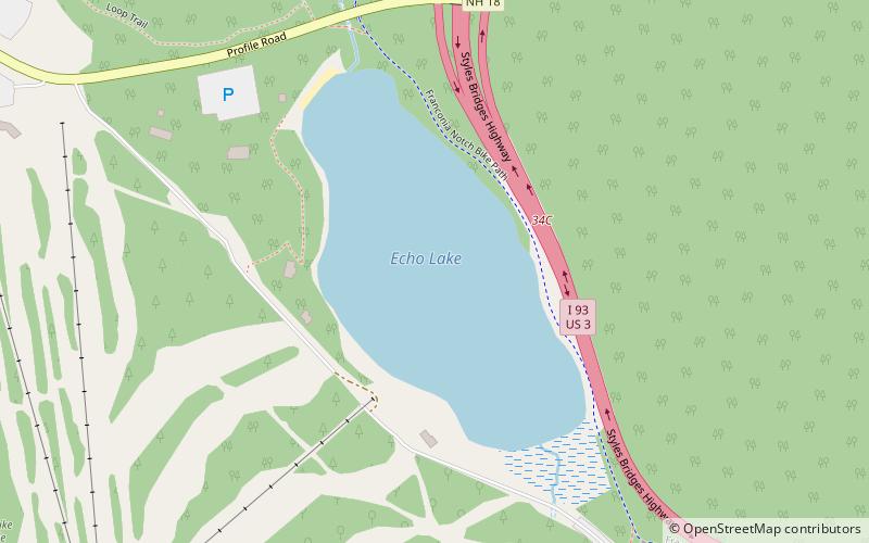 Echo Lake location map