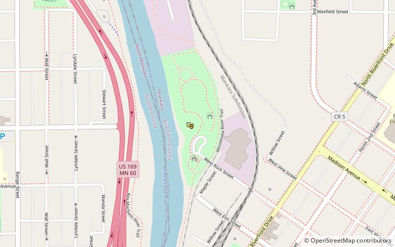 Vetter Stone Amphitheater location map