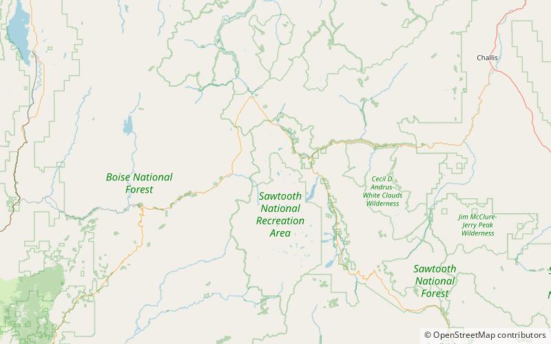 McGown Lakes location map