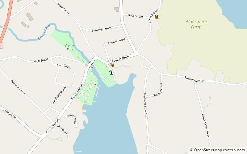 Center for Maine Contemporary Art location map