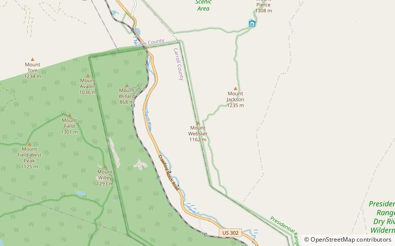 Mount Jackson location map