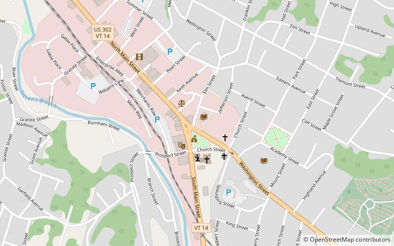 Aldrich Public Library location map