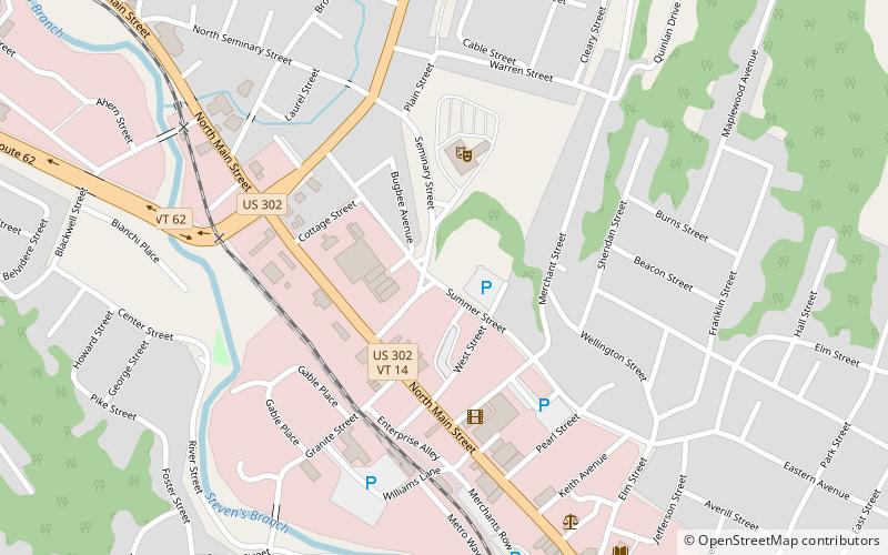 saint monicas church barre location map
