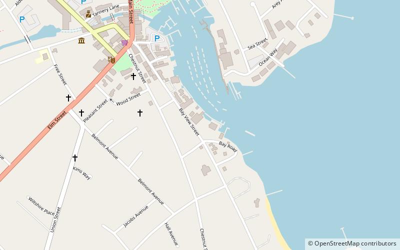 Camden Yacht Club location map