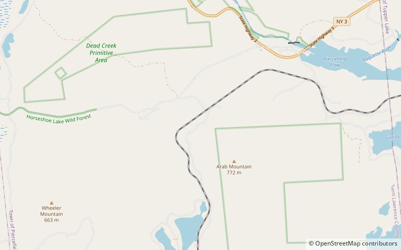 Arab Mountain Fire Observation Station location map