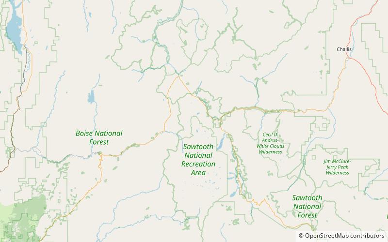 McGowan Peak location map