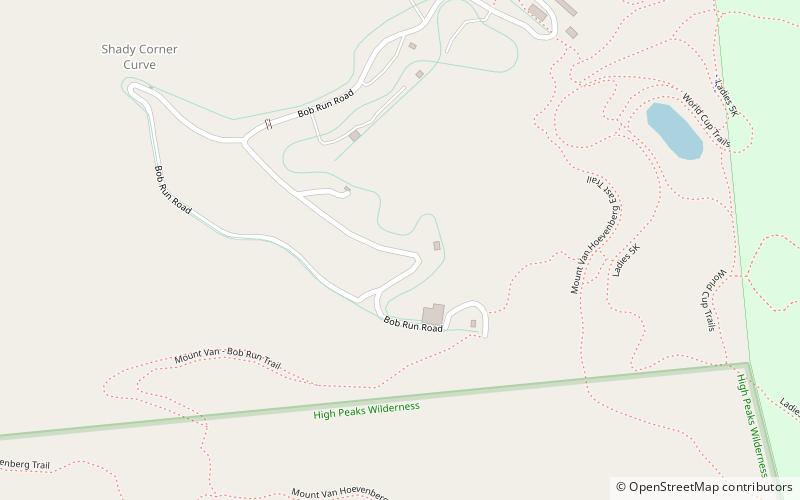 Mount Van Hoevenberg location map