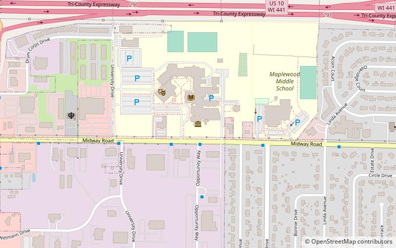 Weis Earth Science Museum location map