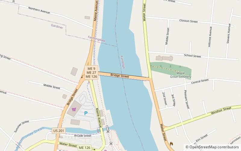pearl harbor remembrance bridge gardiner location map