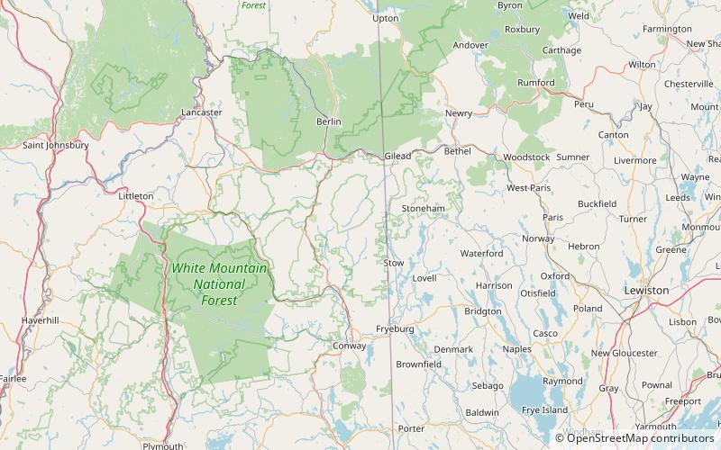 Baldface-Royce Range location map